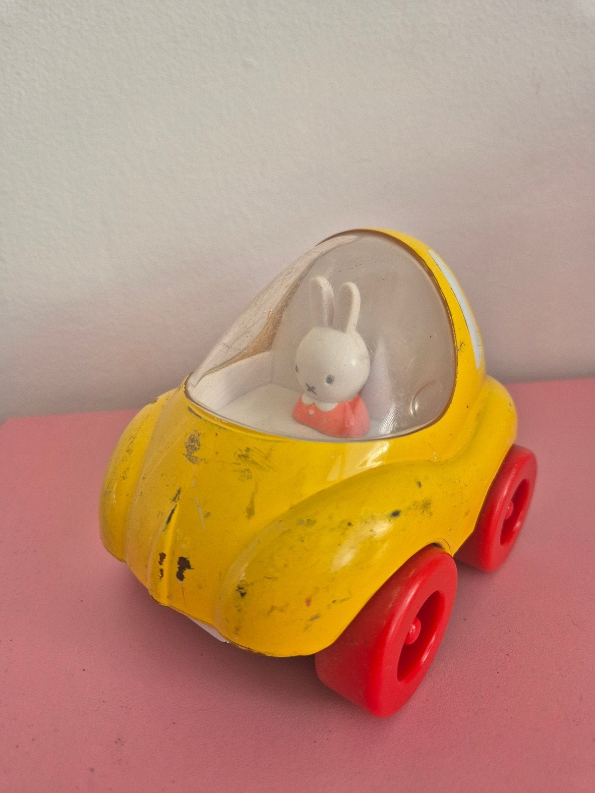 Vintage Nijntje muziek auto met Nijntje, Dick Bruna 1993, Kinderen en Baby's, Ophalen of Verzenden, Gebruikt