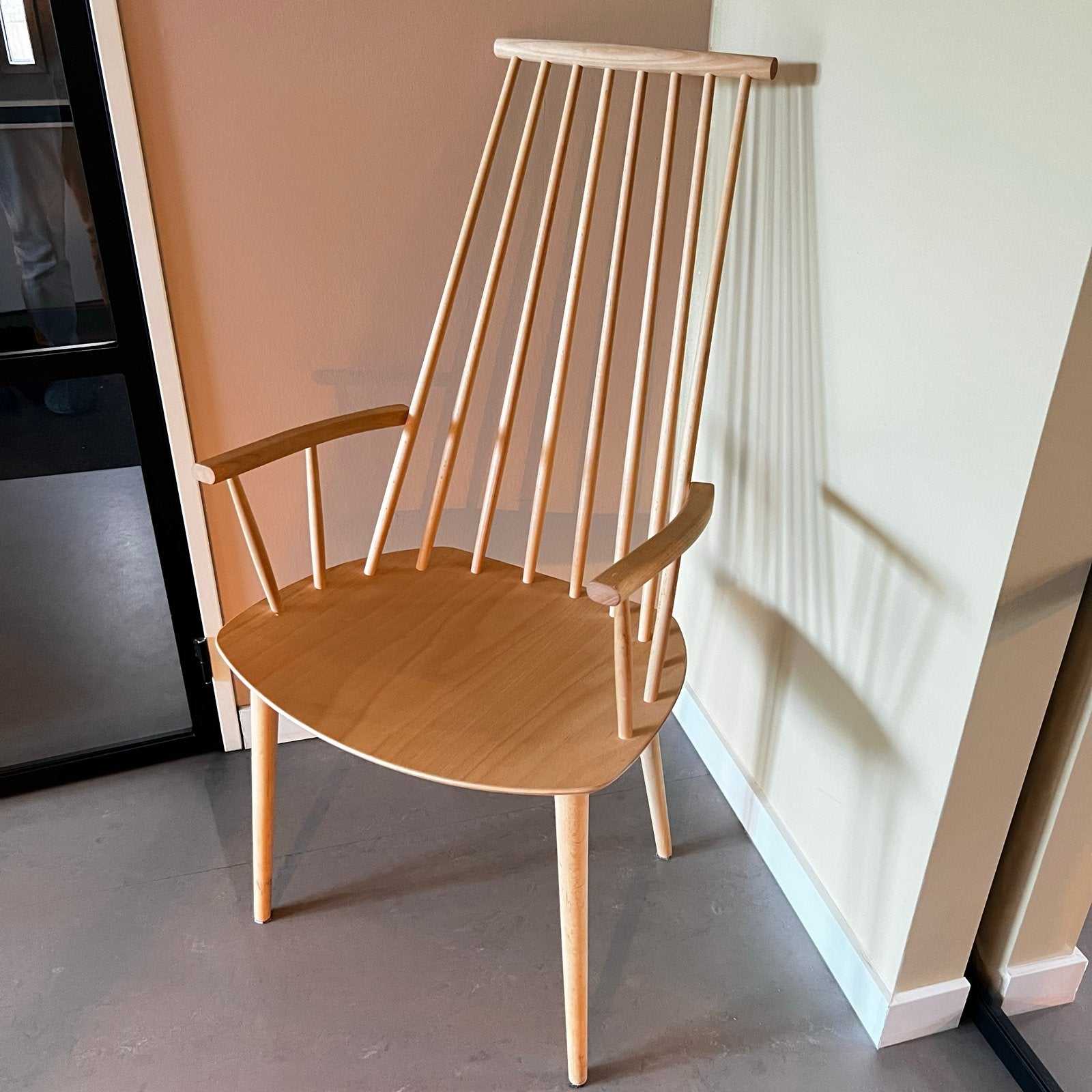 Moderne eetkamerstoelen Hay & Kubikoff - nette staat, Ophalen, Gebruikt, Twee, Wit