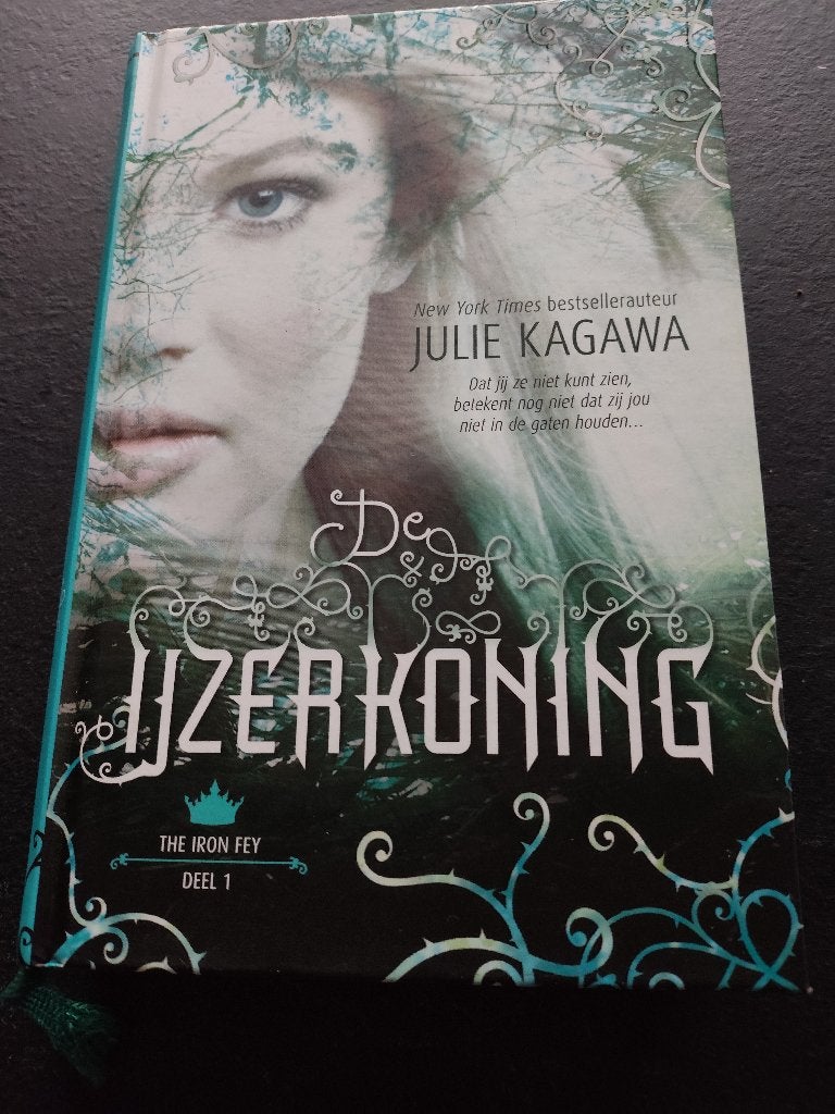 Julie Kagawa De IJzerkoning hardcover in nette staat, Ophalen of Verzenden, Zo goed als nieuw