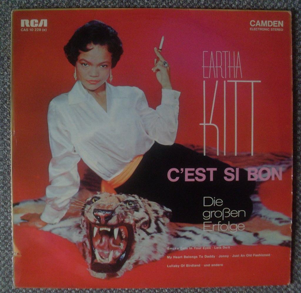 Eartha Kitt - C'est Si Bon / Die Grossen Erfolge (LP Best Of, Ophalen of Verzenden, 1960 - 1969, Gebruikt, 12 inch