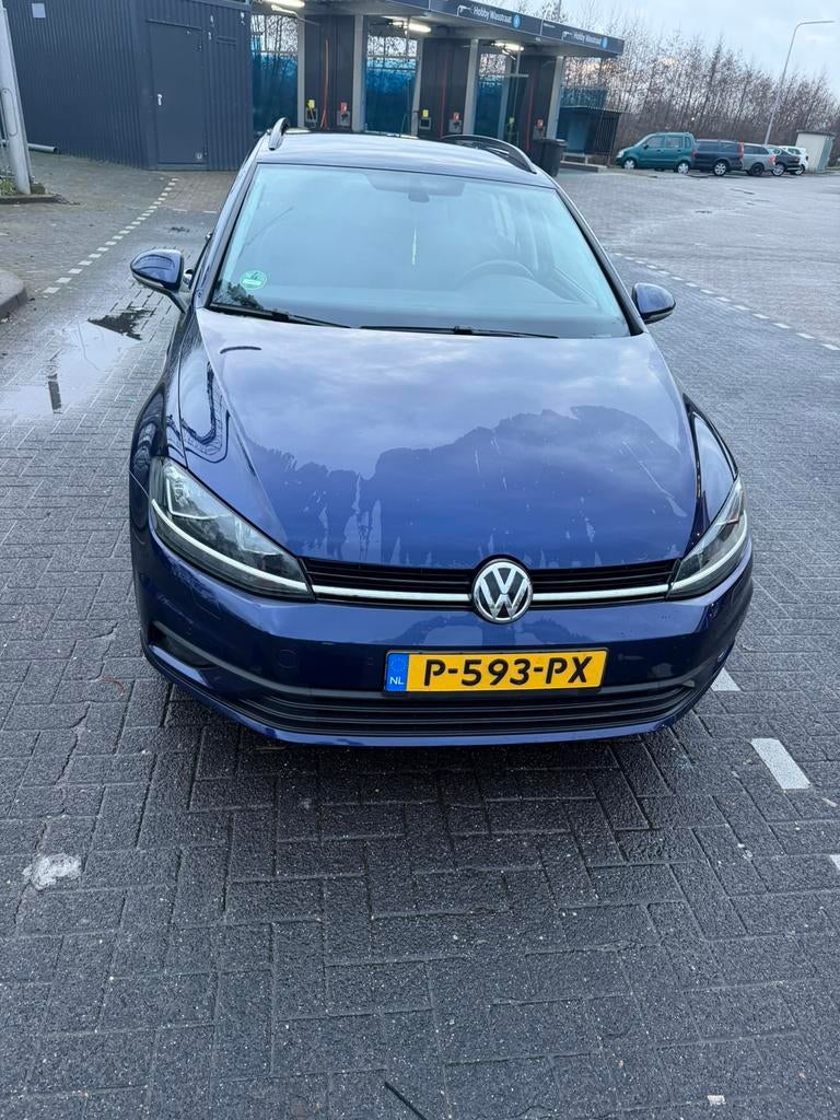 Volkswagen Golf Variant 1.6 TDI 115pk 2018 Blauw, Voorwielaandrijving, 680 kg, 4 cilinders, Blauw
