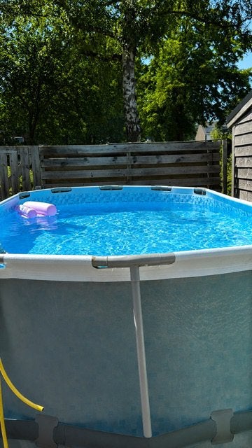 Bestway Levant Zwembad 549x274x122 complete set, Tuin en Terras, Zwembaden, Gebruikt, 200 tot 300 cm, Ovaal, Ophalen