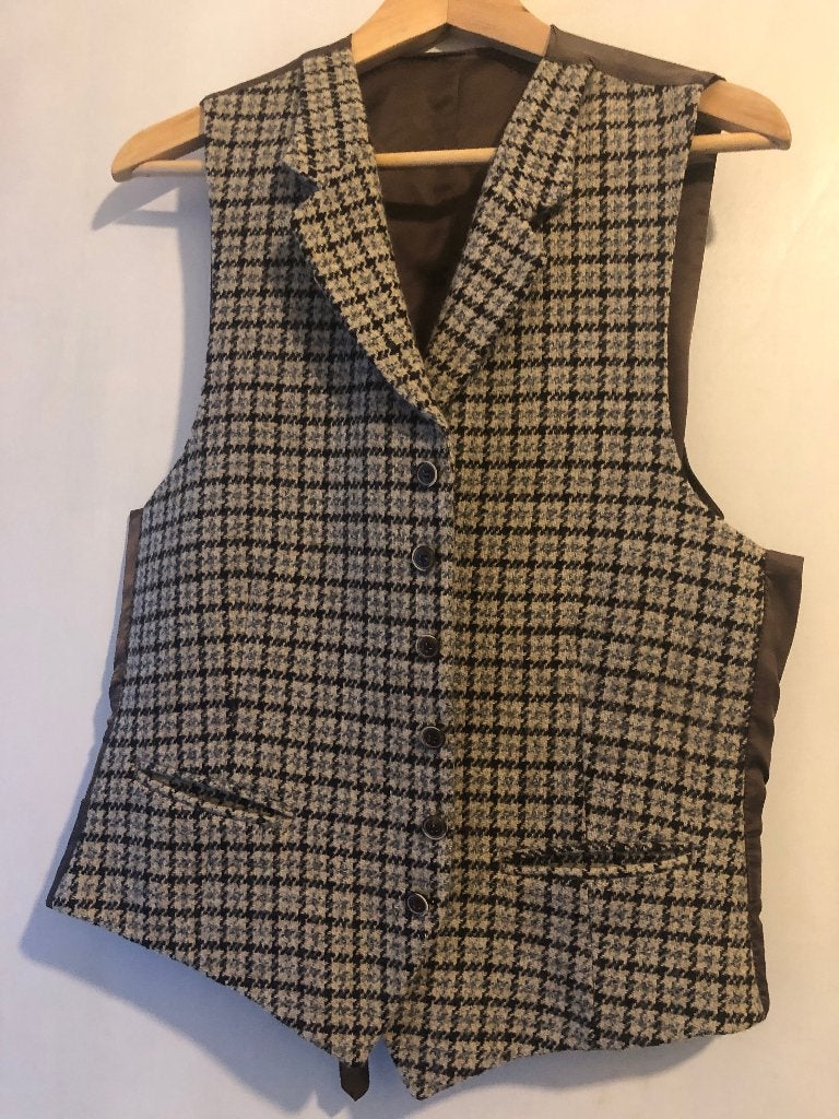gilet, Kleding | Heren, Kostuums en Colberts, Verzenden, Nieuw, Maat 48/50 (M), Bruin
