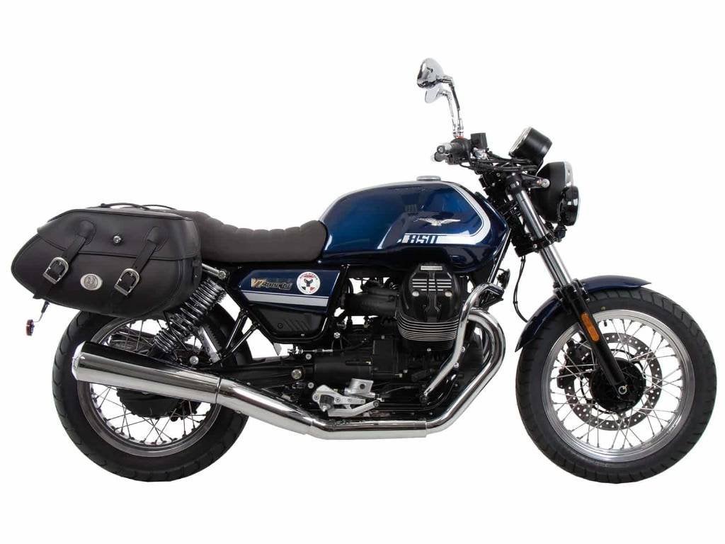 Hepco en Becker dragers en koffers voor Moto Guzzi v7 850, Motoren, Ophalen, Zo goed als nieuw