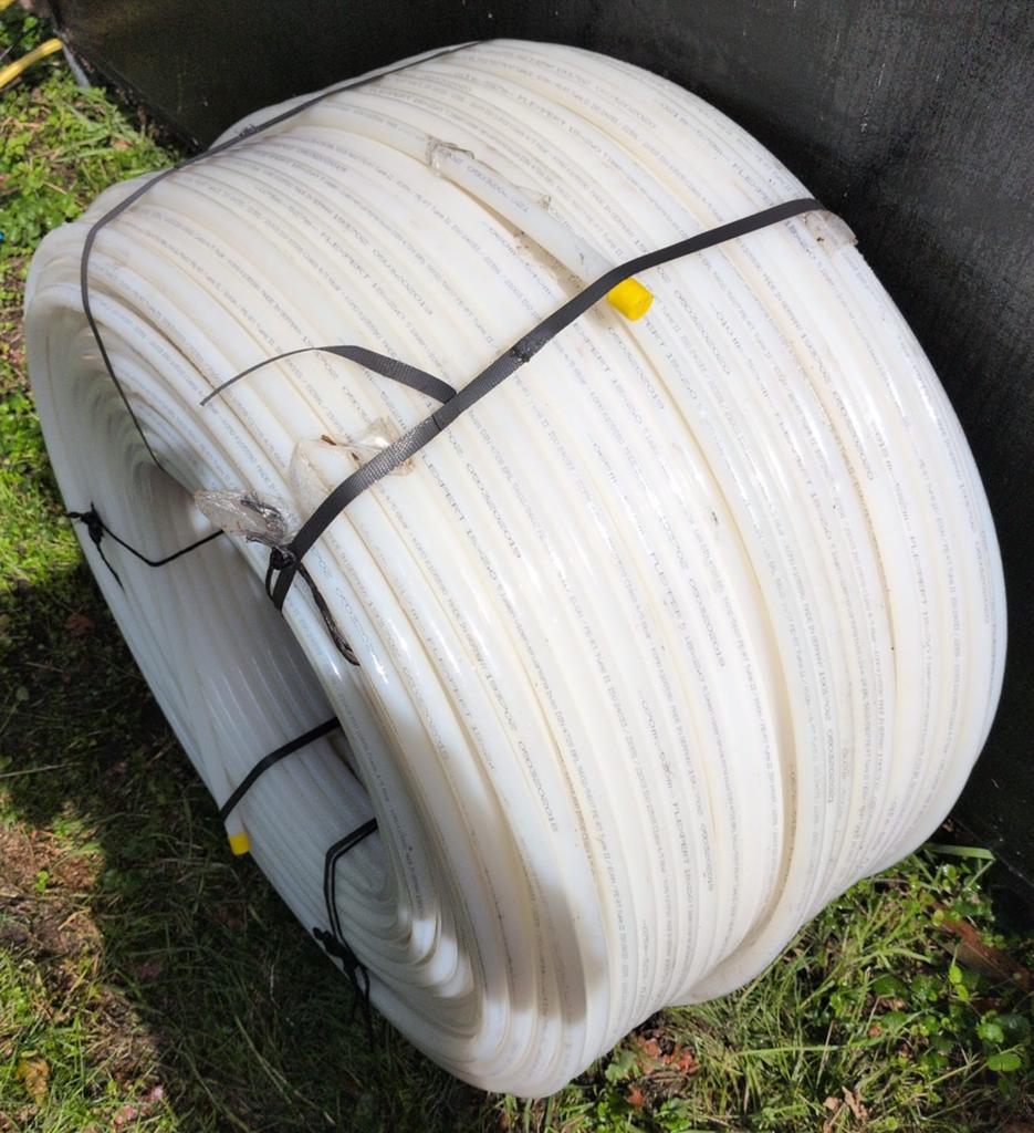 880m Therminon Flexpert PE-RT type 2 vloerverwar.buis 18x2mm, Doe-het-zelf en Verbouw, Verwarming en Radiatoren, Ophalen, Minder dan 30 cm