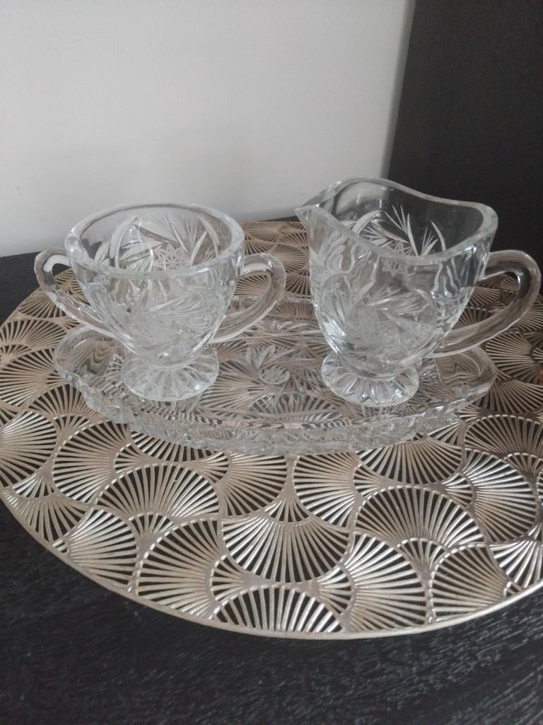 Pinwheel (PYT2) van Polonia Crystal - 3-delige open suiker-, Ophalen of Verzenden