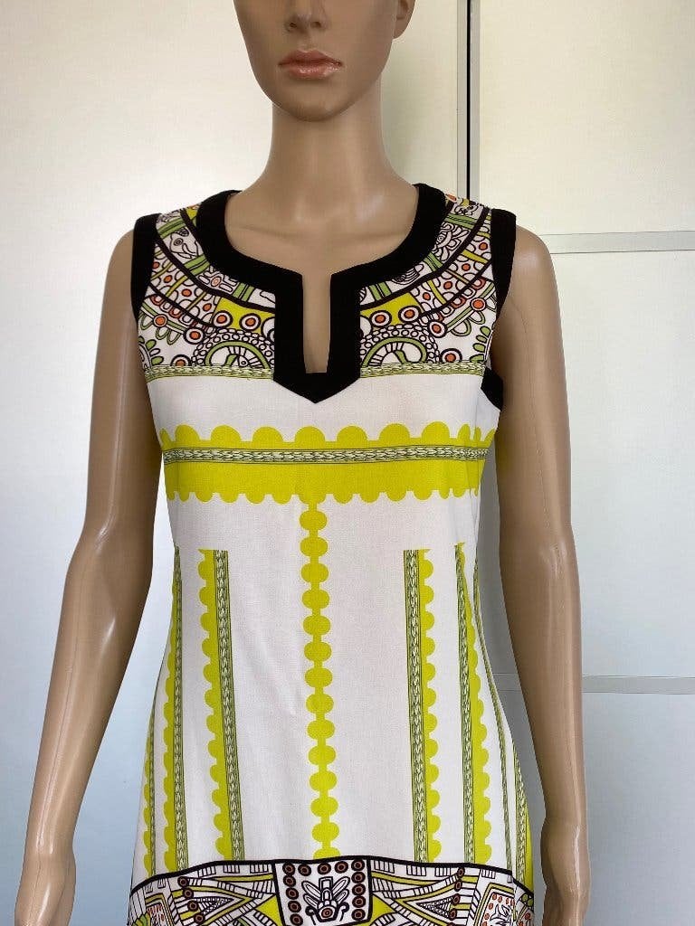 K218 Etoile du Monde maat 38=M apart jurkje jurk zomer wit, Kleding | Dames, Maat 38/40 (M), Ophalen of Verzenden, Zo goed als nieuw