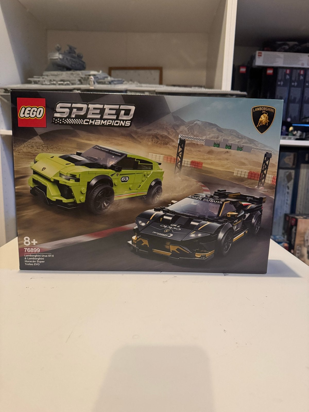 LEGO Speed Champions Lamborghini Urus ST-X & Huracán Super T, Lego, Nieuw, Complete set, Ongeopend/sealed