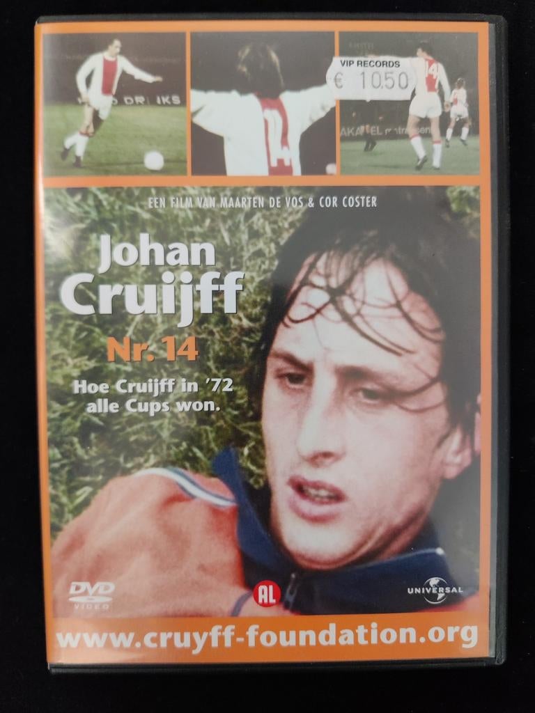 Johan Cruijff Nr. 14 DVD, Ophalen of Verzenden