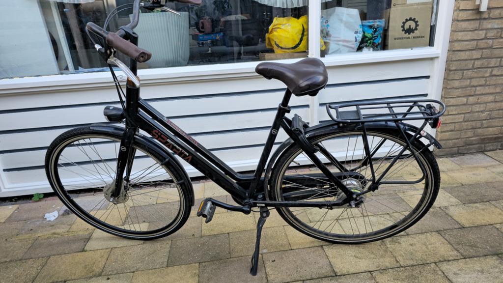 Dames Sparta fiets, Fietsen en Brommers, Fietsen | Dames | Damesfietsen, Ophalen of Verzenden, Zo goed als nieuw, Sparta, Versnellingen