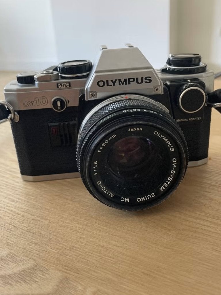 Olympus OM10 Analogue Camera 50mm Lens (Tested & Working), Ophalen of Verzenden, Gebruikt, Compact, Olympus