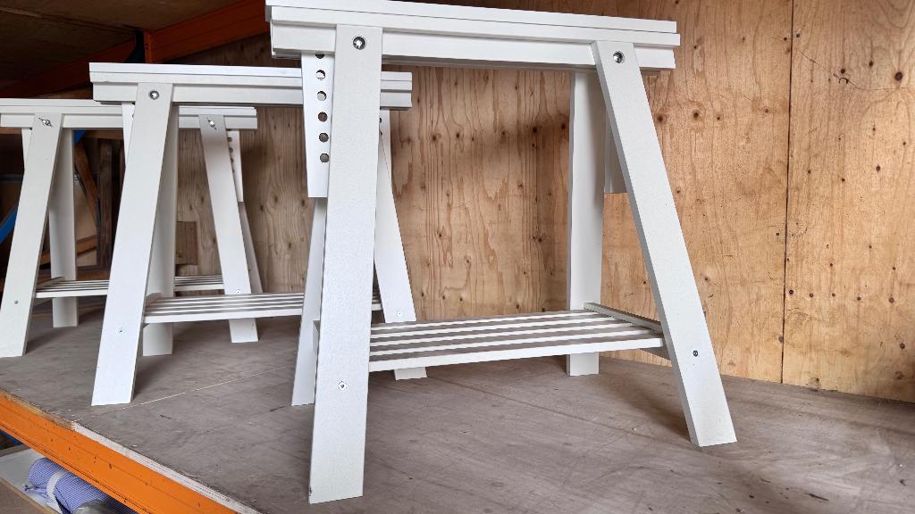 Ikea schragen Mittback 6 stuks, Ophalen, Overige typen, 58 cm, Gebruikt
