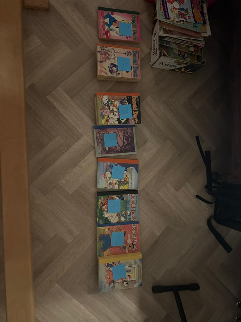 Donald duck jaargangen  ingebonden 1969-1993, Boeken, Stripboeken, Complete serie of reeks, Ophalen, Gelezen
