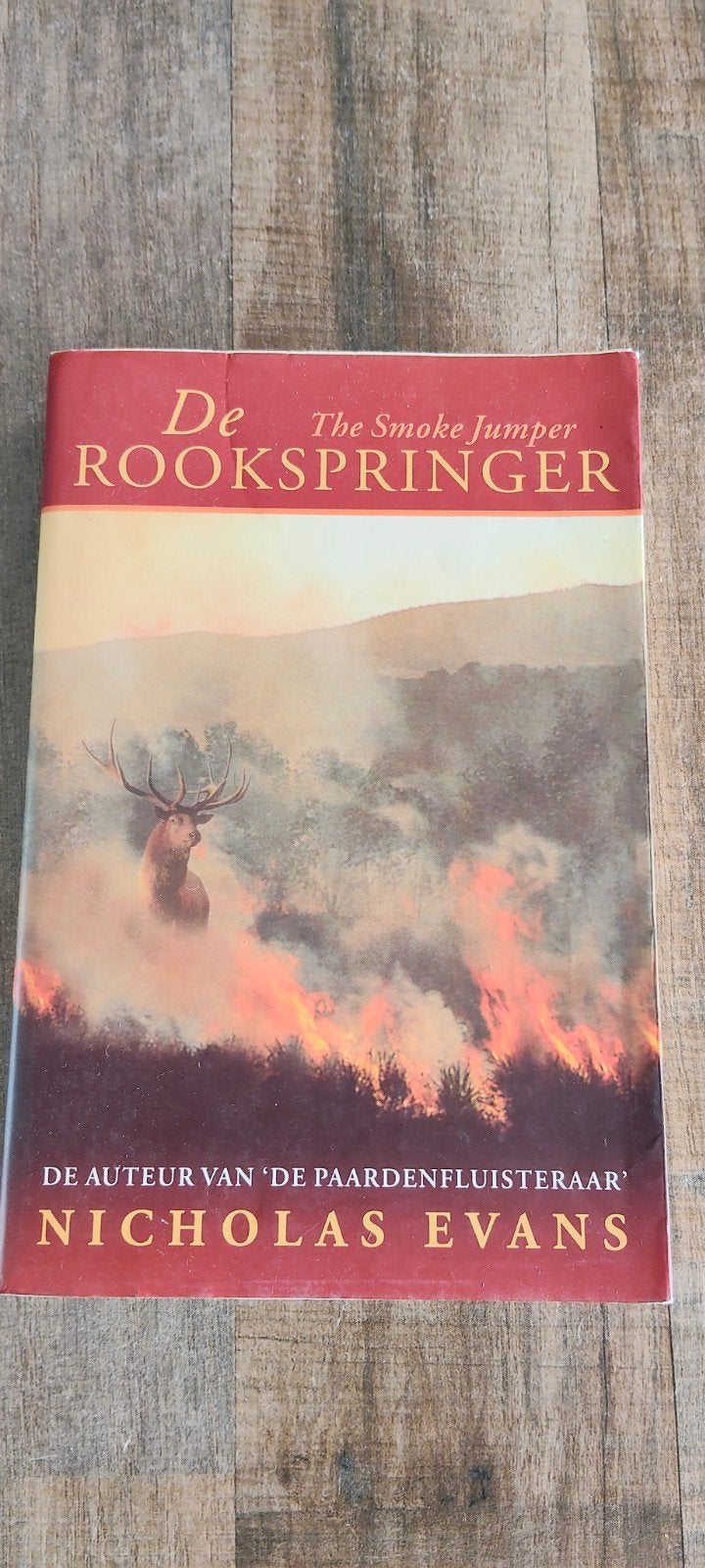 Nicholas Evans - De rookspringer, Ophalen of Verzenden, Gelezen, Nicholas Evans