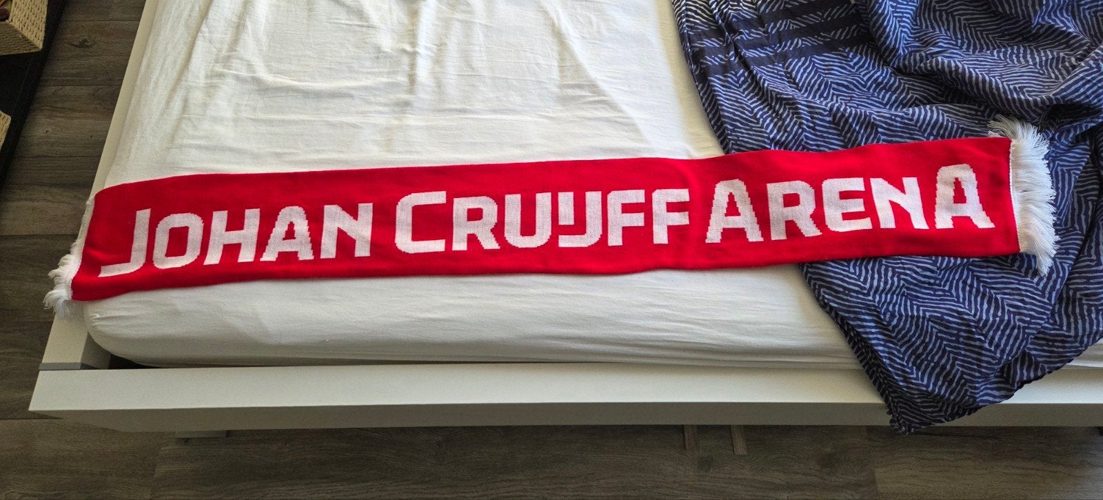Te koop: Sjaal Johan Cruijff Arena, Ophalen of Verzenden, Zo goed als nieuw, Ajax, Vaantje of Sjaal