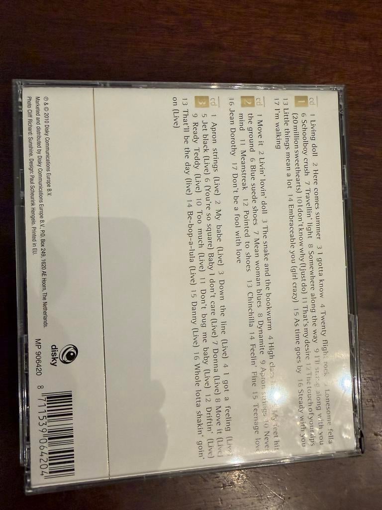 Cliff Richard & The Shadows - Golden Greats (3CD Boxset), Ophalen of Verzenden, Zo goed als nieuw, Boxset