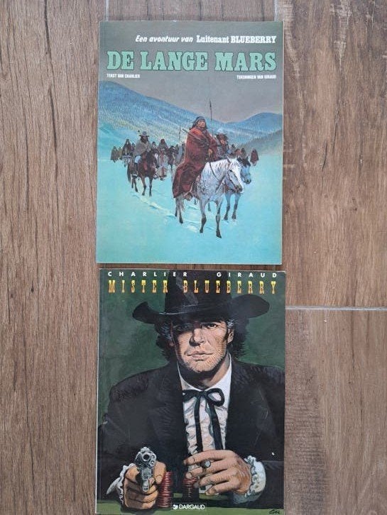 Luitenant Blueberry - De Lange Mars & Mister Blueberry, Meerdere stripboeken, Ophalen of Verzenden