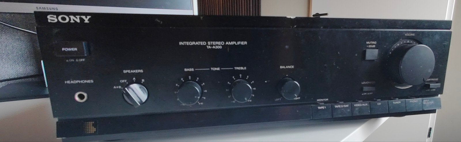 Sony TA-A300 Stereo Versterker, Ophalen of Verzenden, Gebruikt, Stereo, Sony