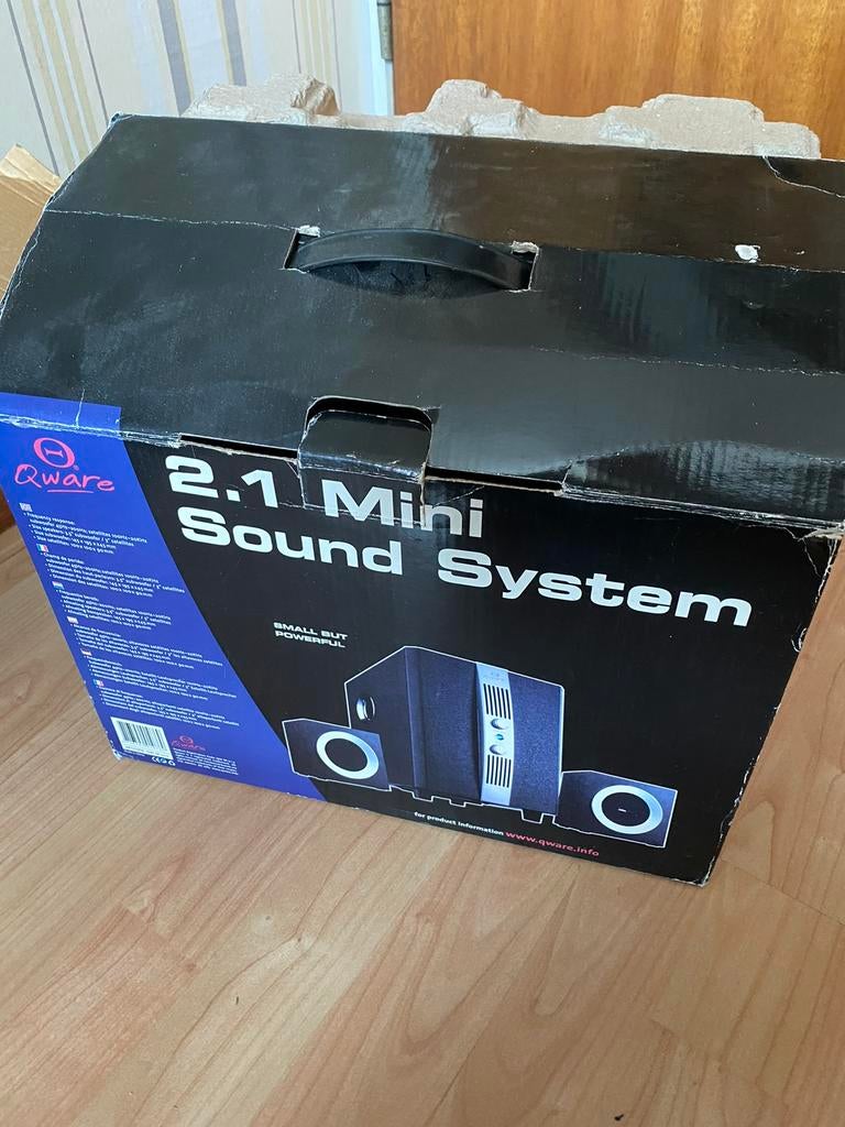 Mini sound system, Ophalen of Verzenden, Zo goed als nieuw, Overige Merken, Geen optische zoom
