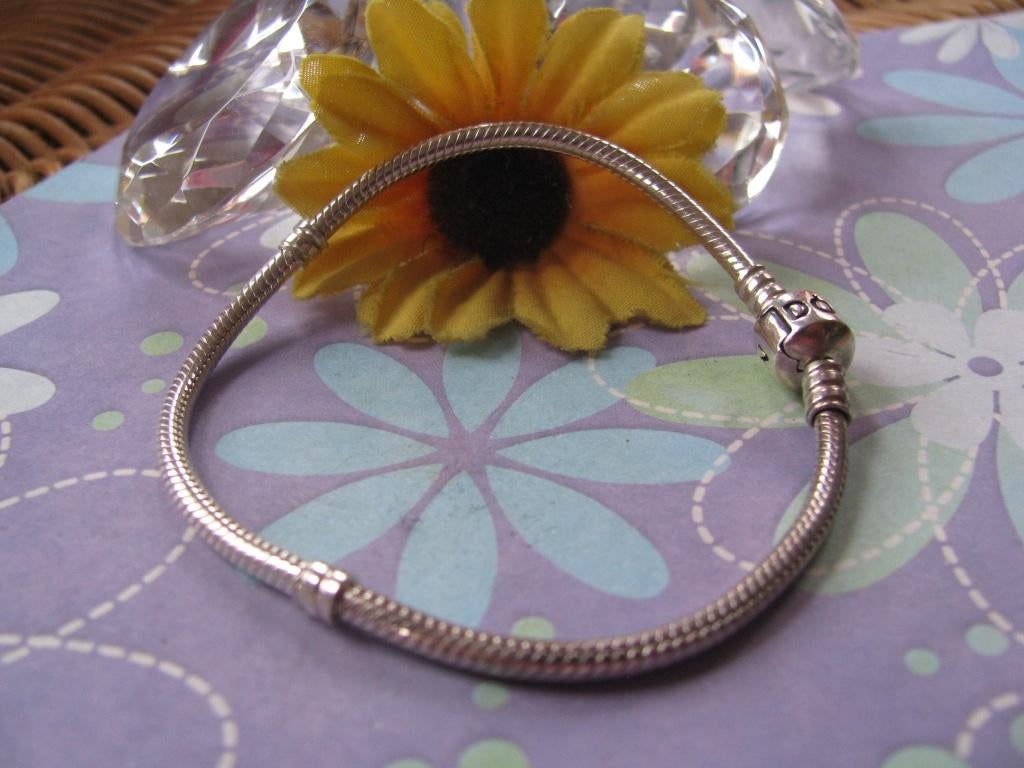 Pandora armband * 'n ECHTE & SUPER MOOI * 20 cm *, Ophalen of Verzenden, Zo goed als nieuw, Zilver, Zilver