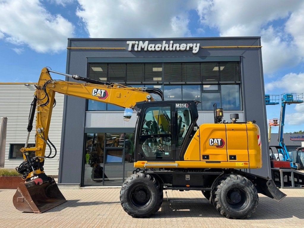 Cat M 314 (bj 2022), Graafmachine