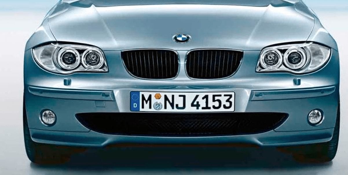 Retrofit voorbumper lip spoiler BMW 1 serie E87 51117136633, Nieuw, Ophalen of Verzenden, -, Achterklep