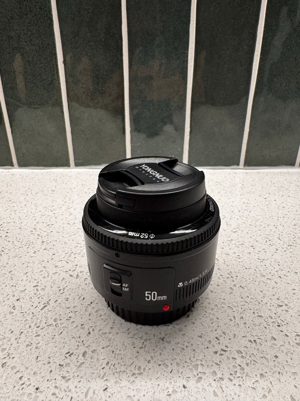 Yongnuo EF 50mm f/1.8 lens voor Canon, Ophalen, Overige merken, Autofocus, Zo goed als nieuw