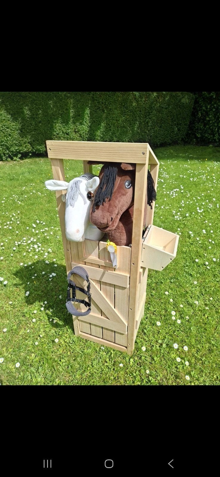 Hobby Horse Paardenstal - Houten Speelgoed, Ophalen, Jongen of Meisje