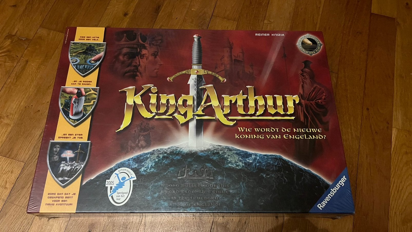 King Arthur Bordspel - Ravensburger Touch and Play, Hobby en Vrije tijd, Gezelschapsspellen | Bordspellen, Drie of vier spelers