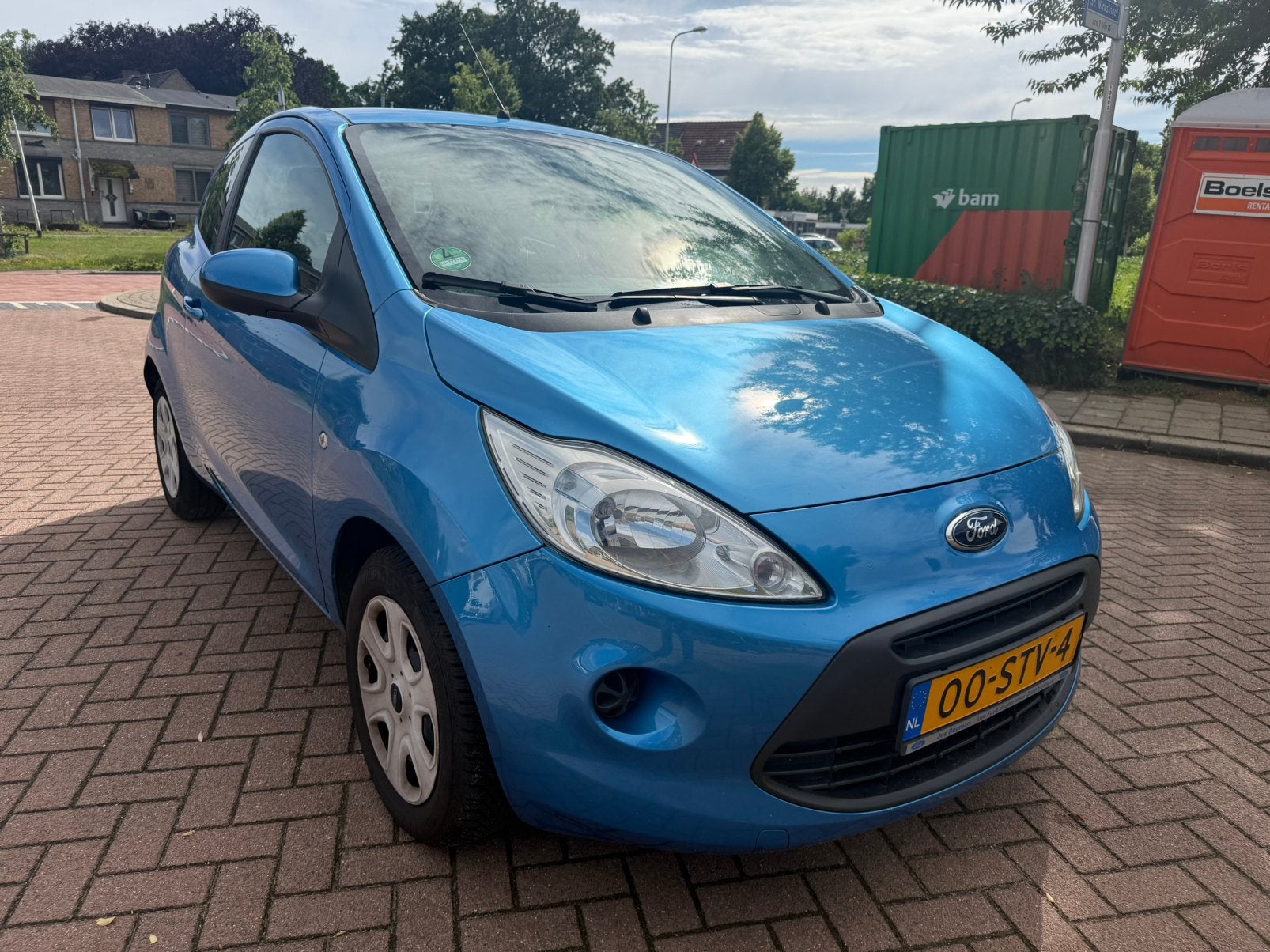 Ford Ka 1.2 Cool & Sound 1e Eigenaar Airco 2011 Zeer netjes, Voorwielaandrijving, Stof, 1242 cc, Elektrische ramen