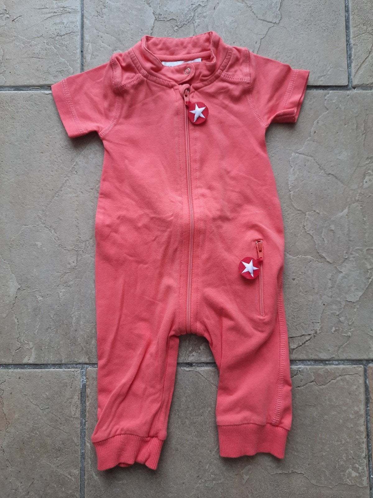 Kik Kid: leuk oranje boxpakje pyjama maat 56, Ophalen, Zo goed als nieuw, Pakje, Kik Kid