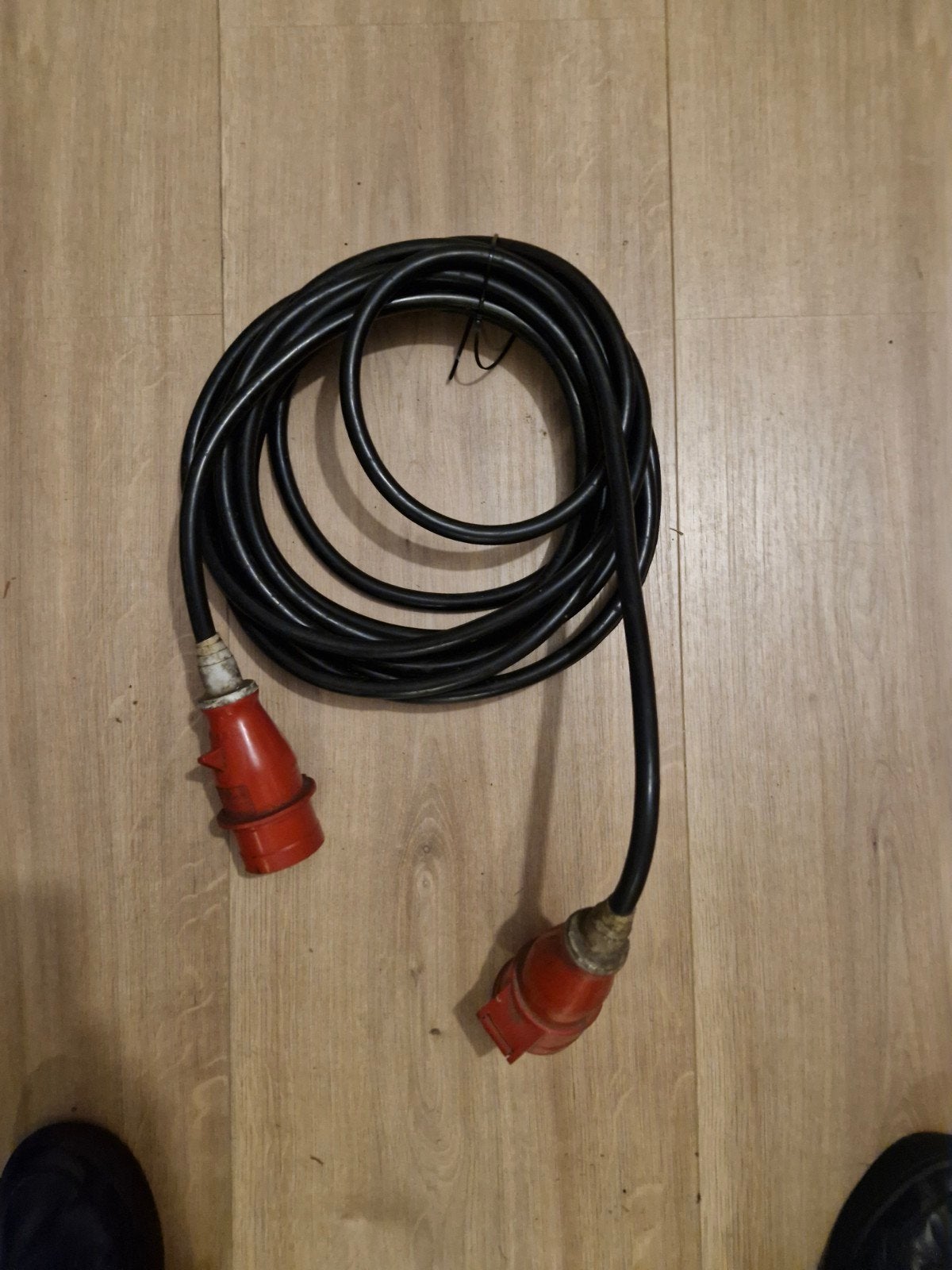 Mennekes CEE verlengkabel 16A 5-polig 220/380V, Ophalen of Verzenden, Gebruikt, Overige merken, Kabel of Snoer