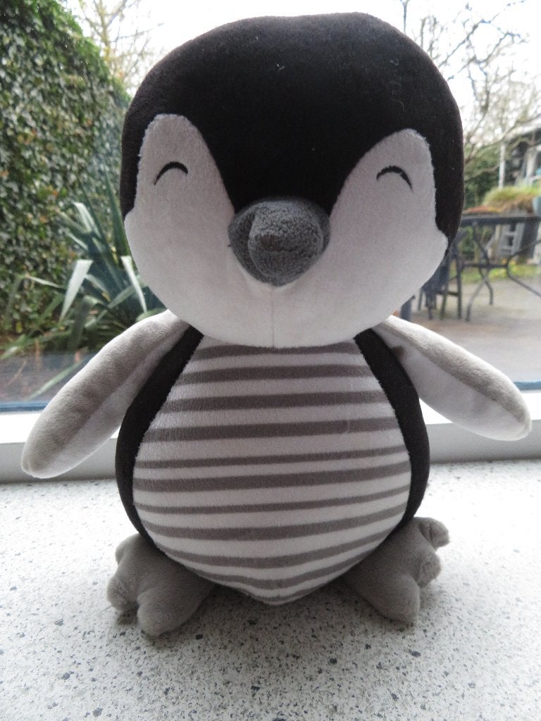 Pinguïn van Prénatal meet ca 25 cm zacht velours, Kinderen en Baby's, Prénatal, Overige typen, Ophalen of Verzenden, Zo goed als nieuw
