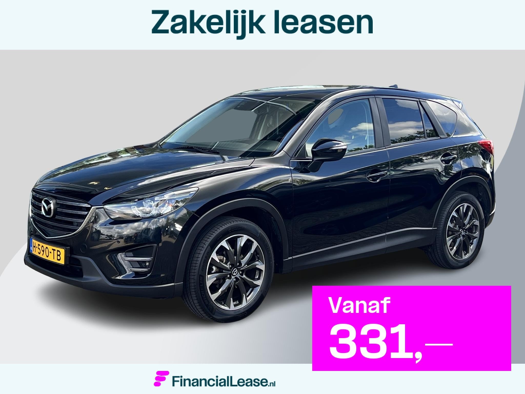 Mazda CX-5 2.0 SkyActiv-G 165 GT-M Line 2WD | Trekhaak | 180, Voorwielaandrijving, 1998 cc, 4 cilinders, 1290 kg