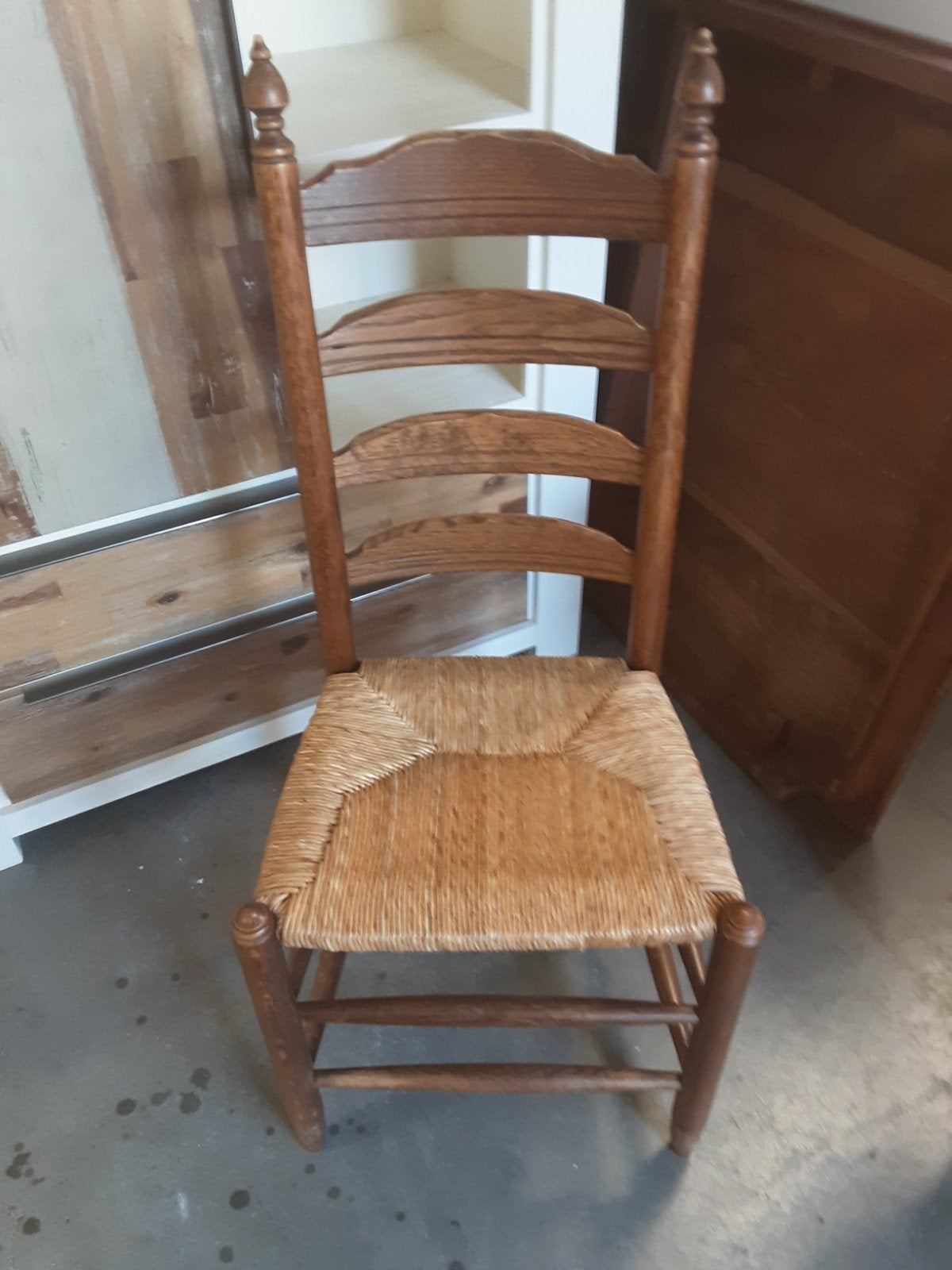 houten stoelen., Ophalen