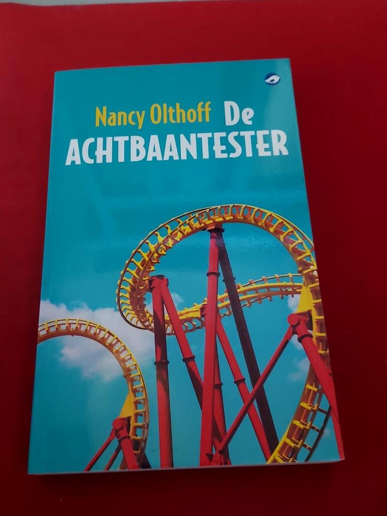 GESIGNEERD Da achtbaantester. Nancy Olthoff., Ophalen of Verzenden, Zo goed als nieuw