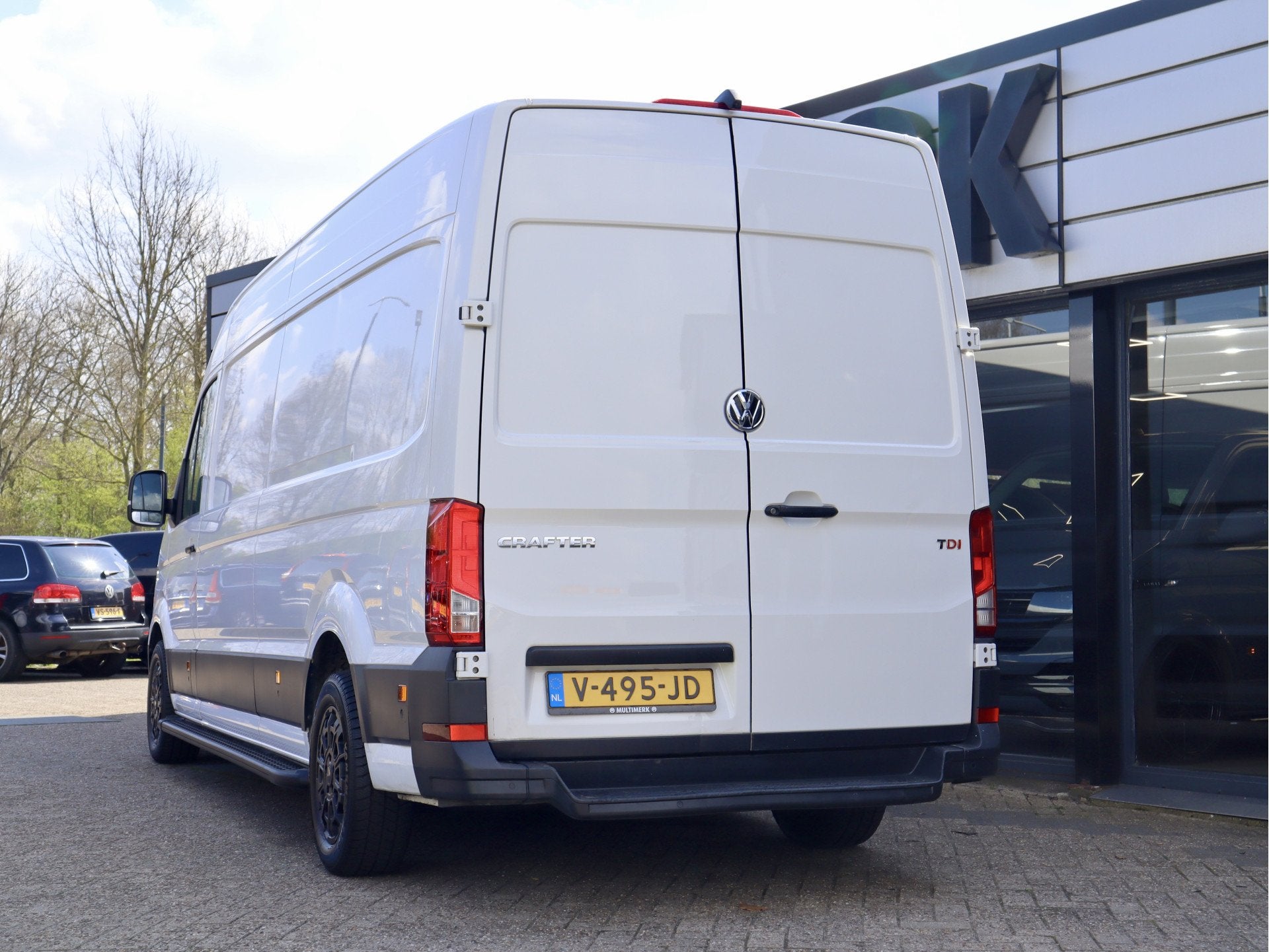 Volkswagen Crafter 35 2.0 TDI L4H4 MARGE/BTW VRIJ (bj 2017), Auto's, Stof, Gebruikt, Euro 6, 4 cilinders