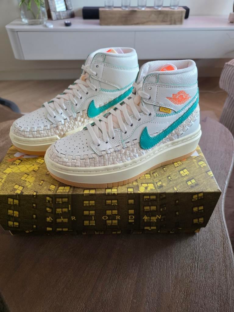 Air Jordan 1 Elevate High SP x Union LA Woven, Nike Air Jordan, Wit, Nieuw, Ophalen of Verzenden