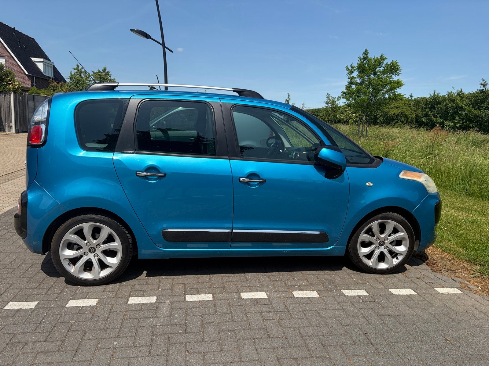 Citroën C3 Picasso 1.4 VTI 2009 Blauw, Auto's, Citroën, Voorwielaandrijving, 15 km/l, Blauw, Origineel Nederlands