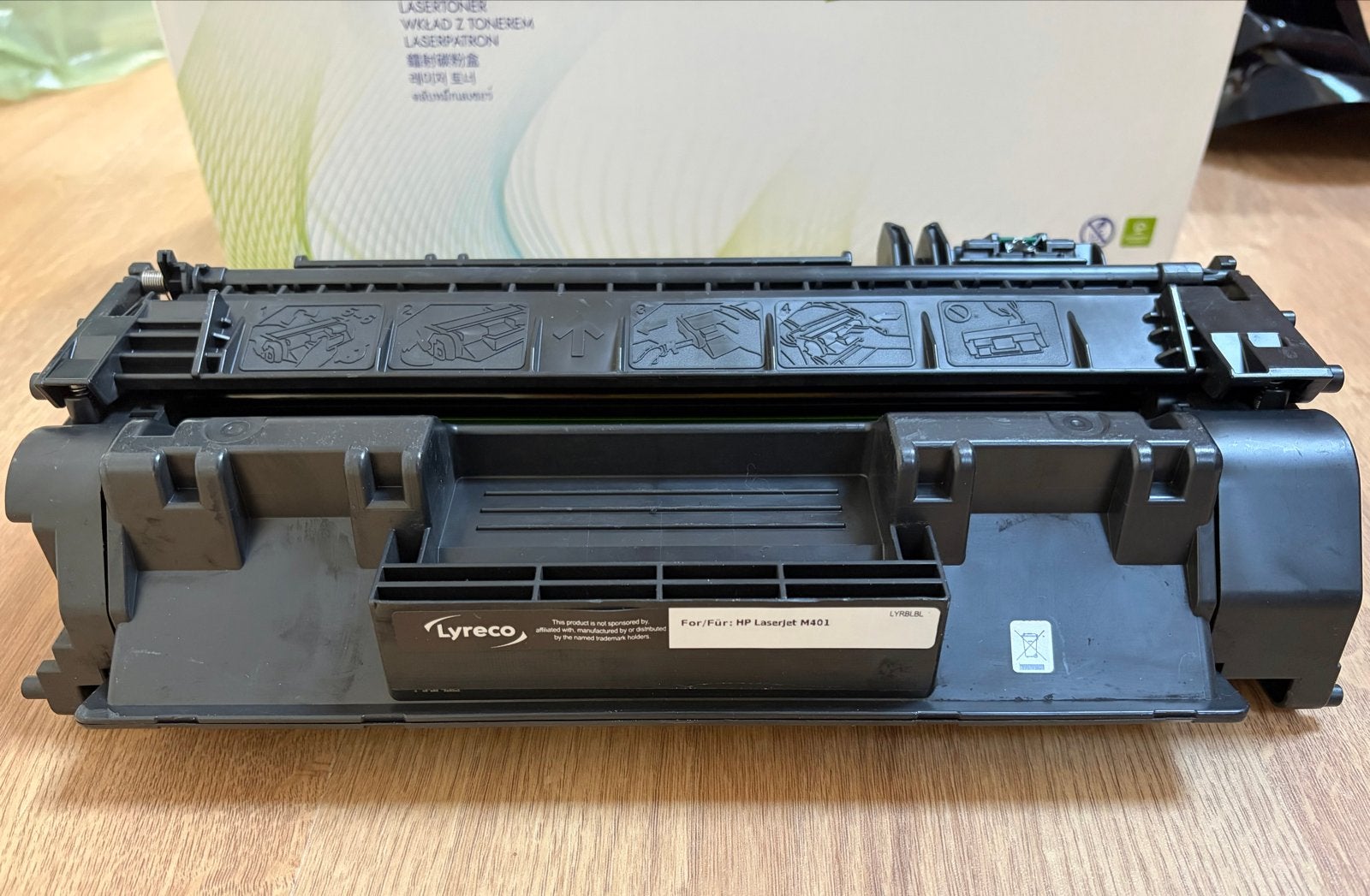 HP Toner Compatibel HP - HP Laserjet Pro 400/401 dne n dw, Ophalen of Verzenden, Nieuw, Toner