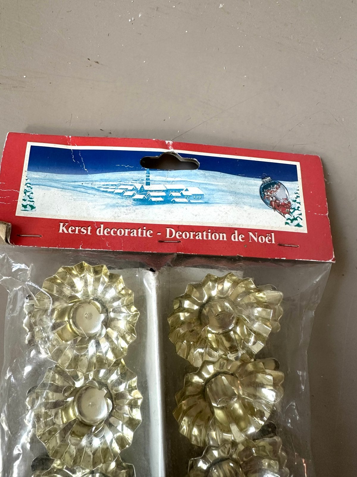 Vintage goudkleurige metalen kaarsen knijpers, Ophalen of Verzenden