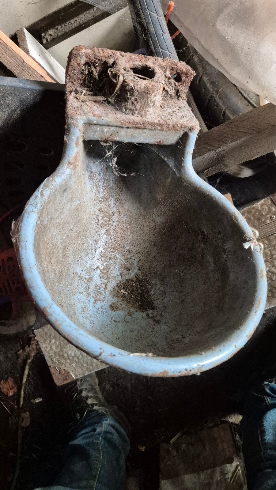 Brouwers drinkbak zonder lepel, Ophalen of Verzenden