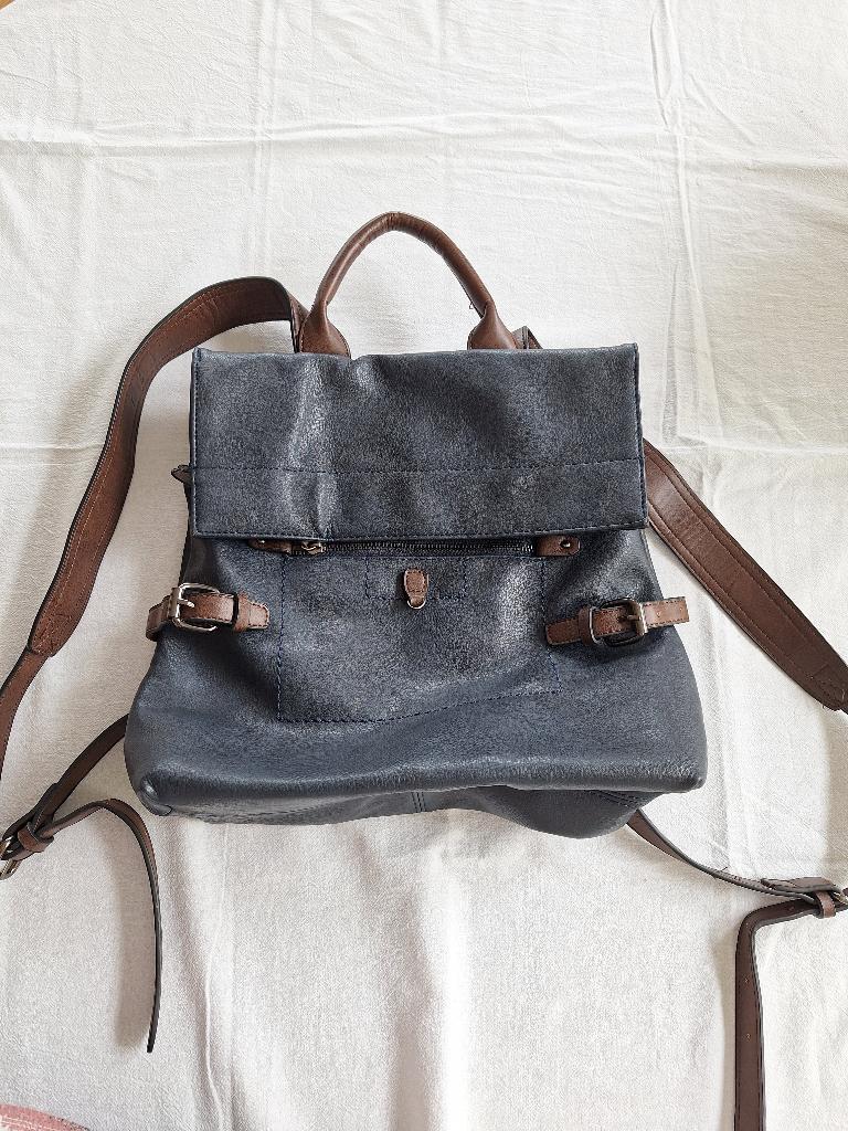 Schoudertas, Sieraden, Tassen en Uiterlijk, Ophalen, Nieuw, Blauw, Leer
