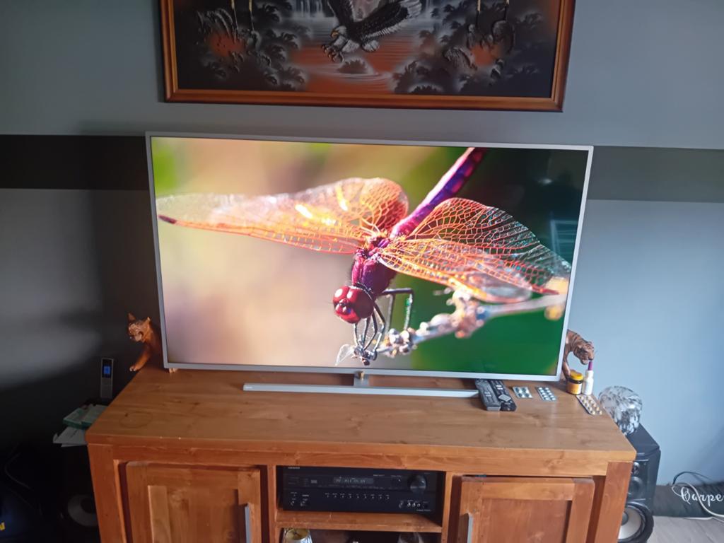 Philips Ambilight 4K Smart TV 58 inch tv, Audio, Tv en Foto, Televisies, Ophalen, Philips, Gebruikt, 50 Hz