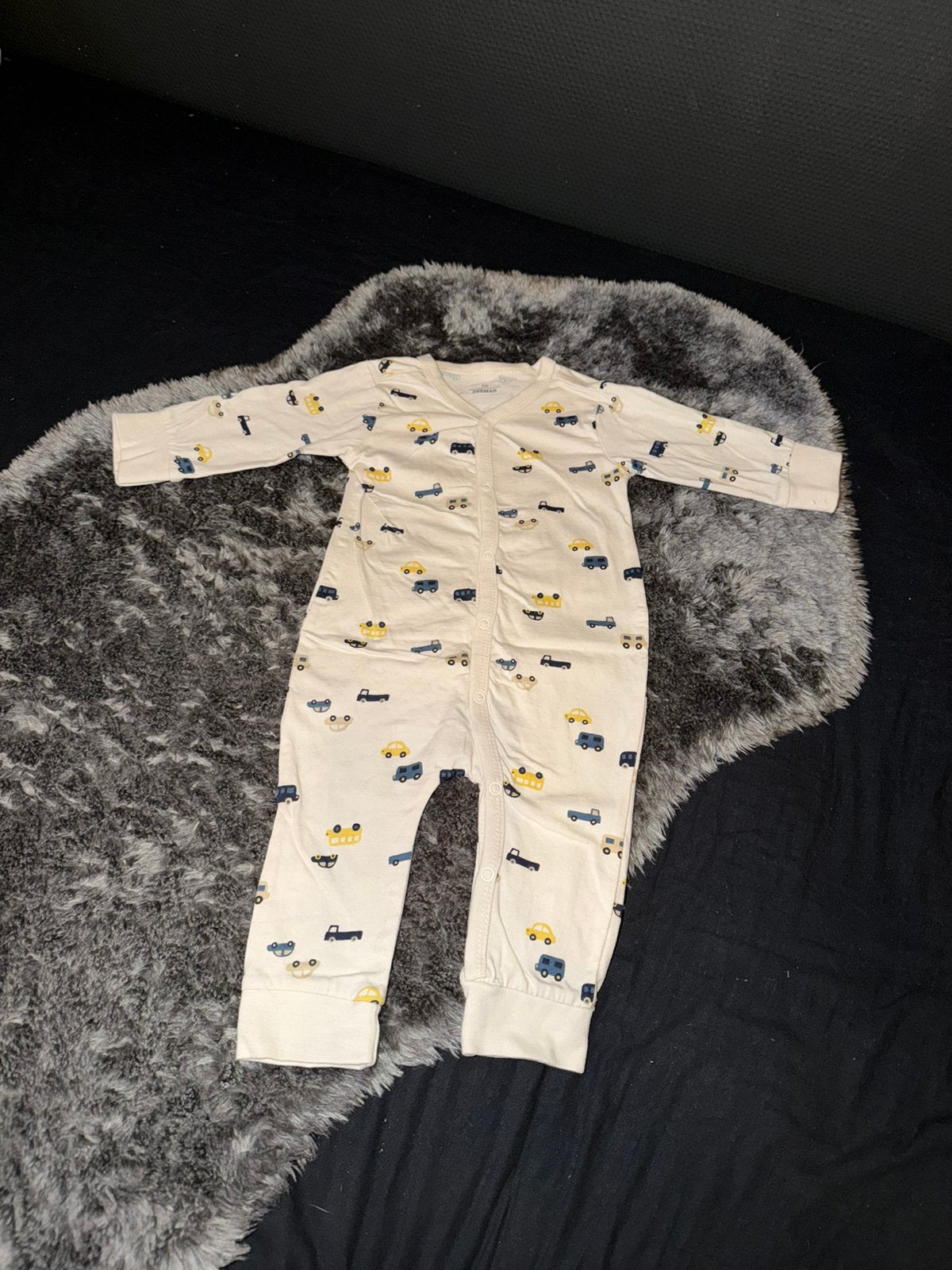 Zeeman boxpakje met autootjes maat 68, Ophalen of Verzenden, Zo goed als nieuw, Jongetje, Pakje