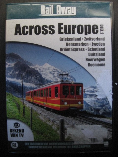 Rail Away Across Europe deel 2, Cd's en Dvd's, Alle leeftijden, Zo goed als nieuw, Kunst of Cultuur, Ophalen of Verzenden