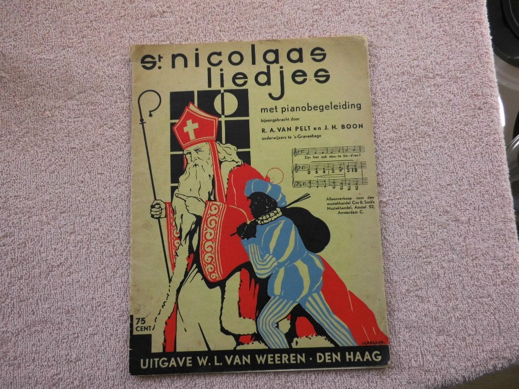 St. Nicolaas liedjes, zeer oud., Ophalen of Verzenden, Gebruikt