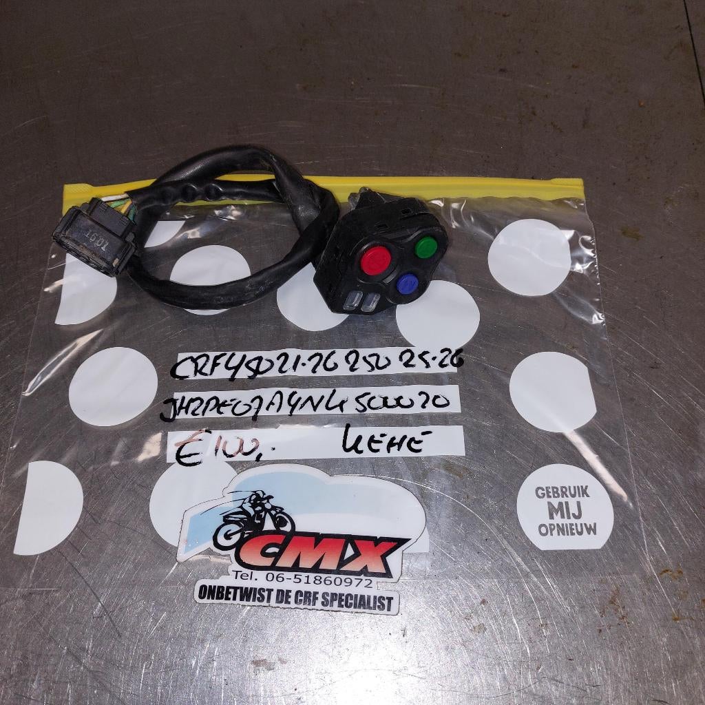 mappingswitch Honda CRF450 (2021-2026), Motoren, Ophalen, Cmx, Cmx, Cmx
