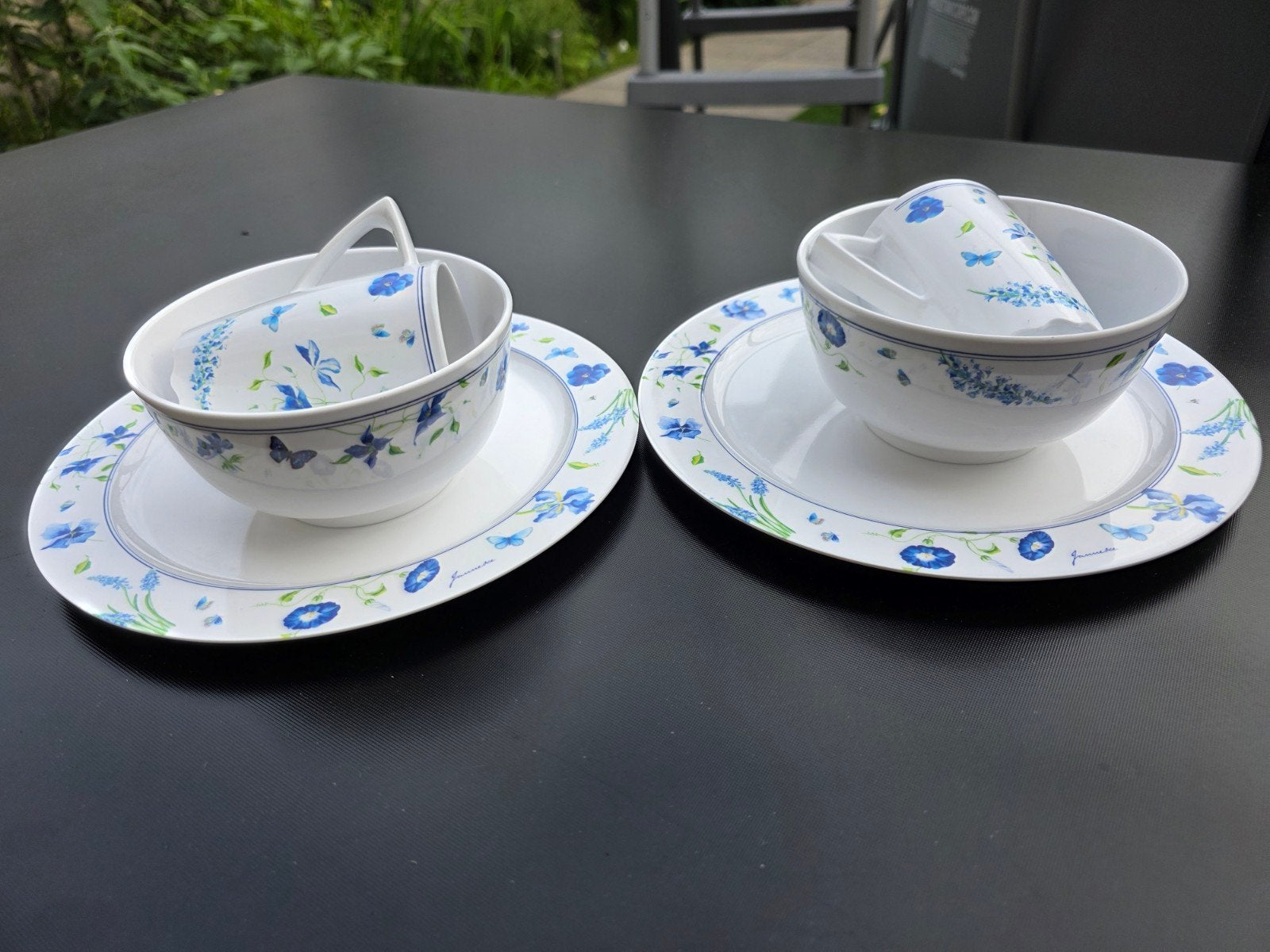 Janneke Brinkman Mepal Melamine Servies 2 Personen, Kunststof, Gebruikt, Mepal, Ophalen of Verzenden