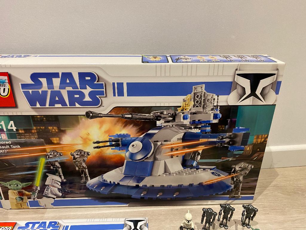 Lego Star Wars 8018 (ATT) Armored Assault Tank, Ophalen, Zo goed als nieuw, Complete set, Lego